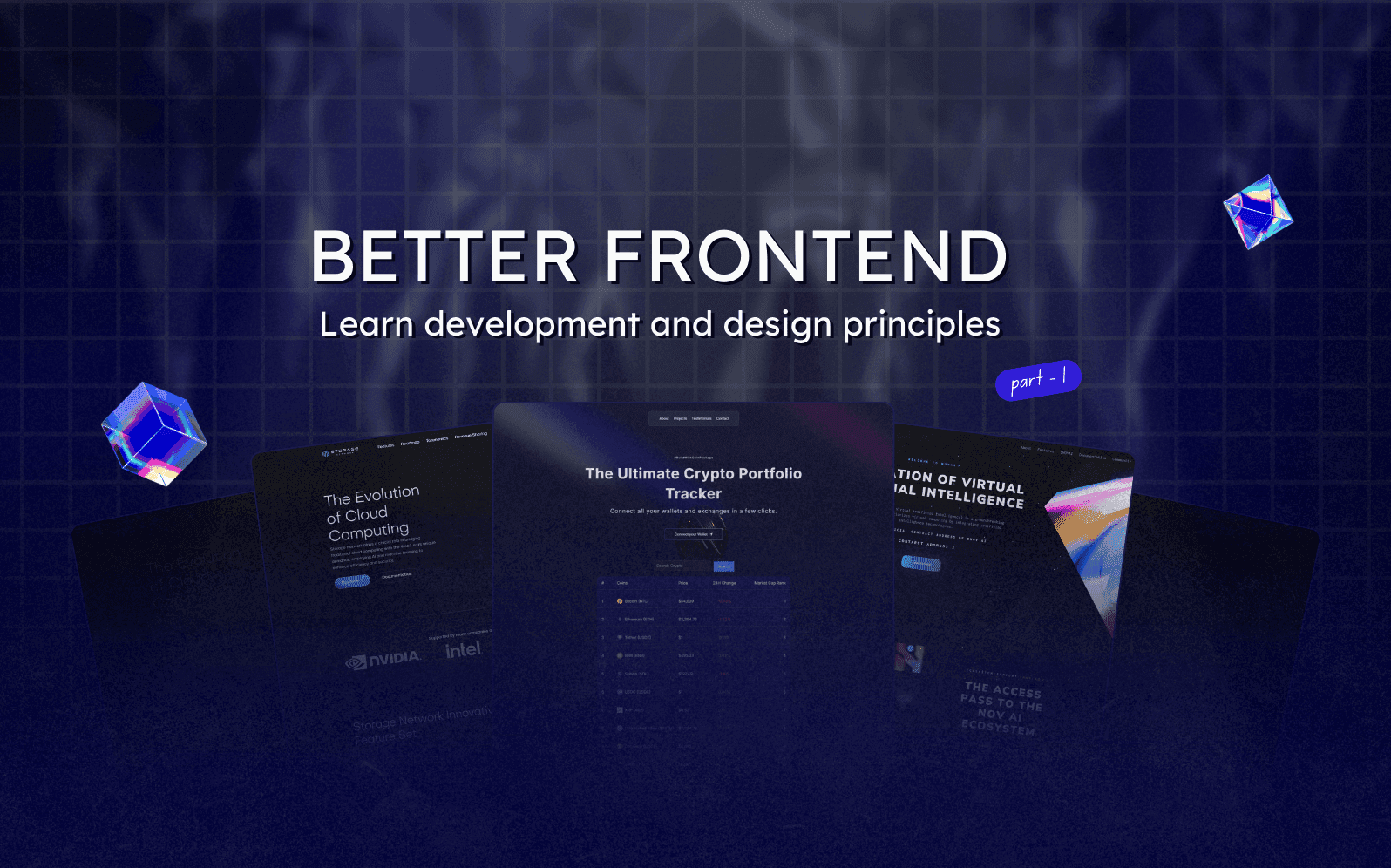 Better Frontend Part 1: Learn development and design principles
