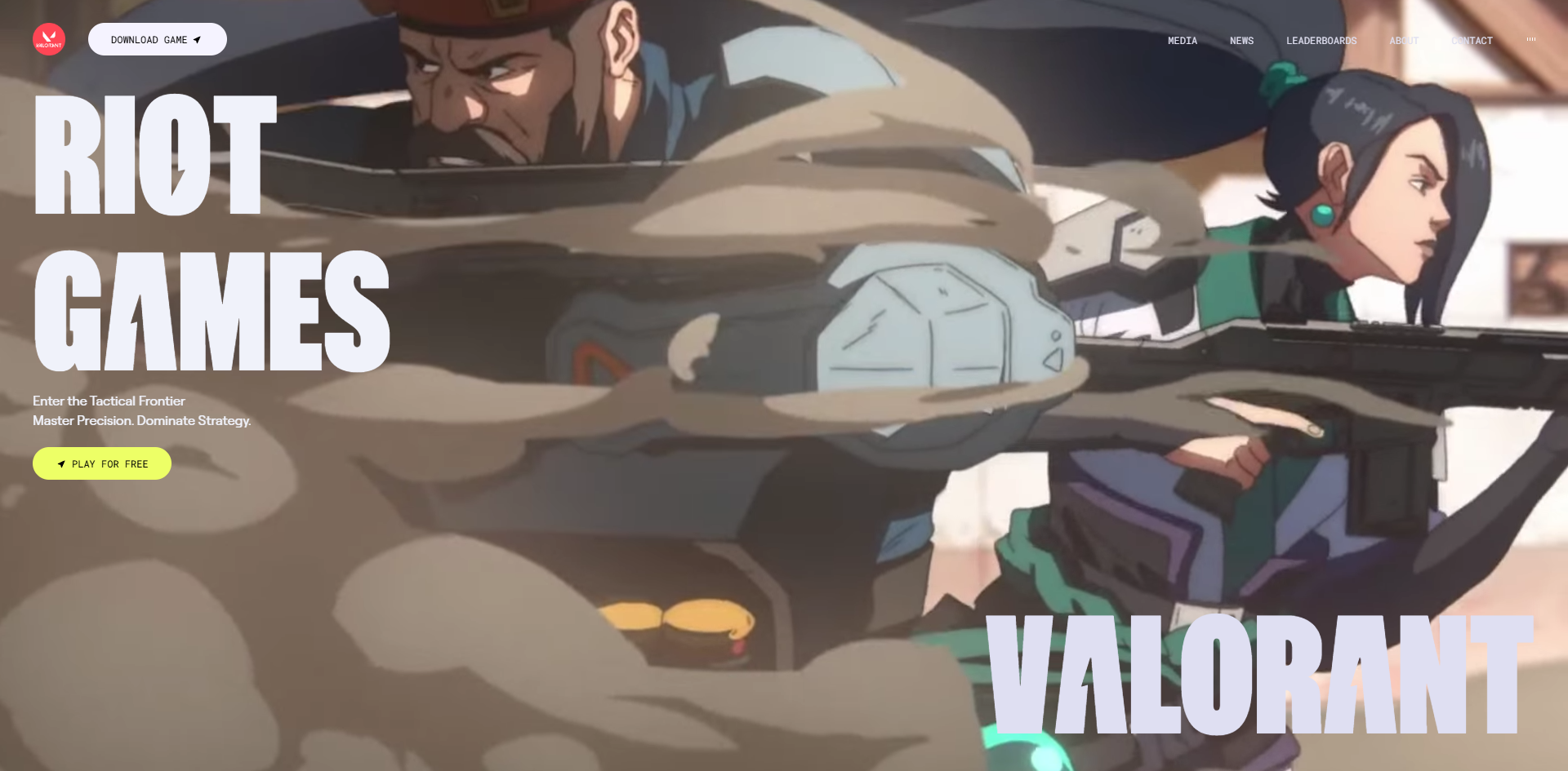 Screenshot of Valorant Remastered project