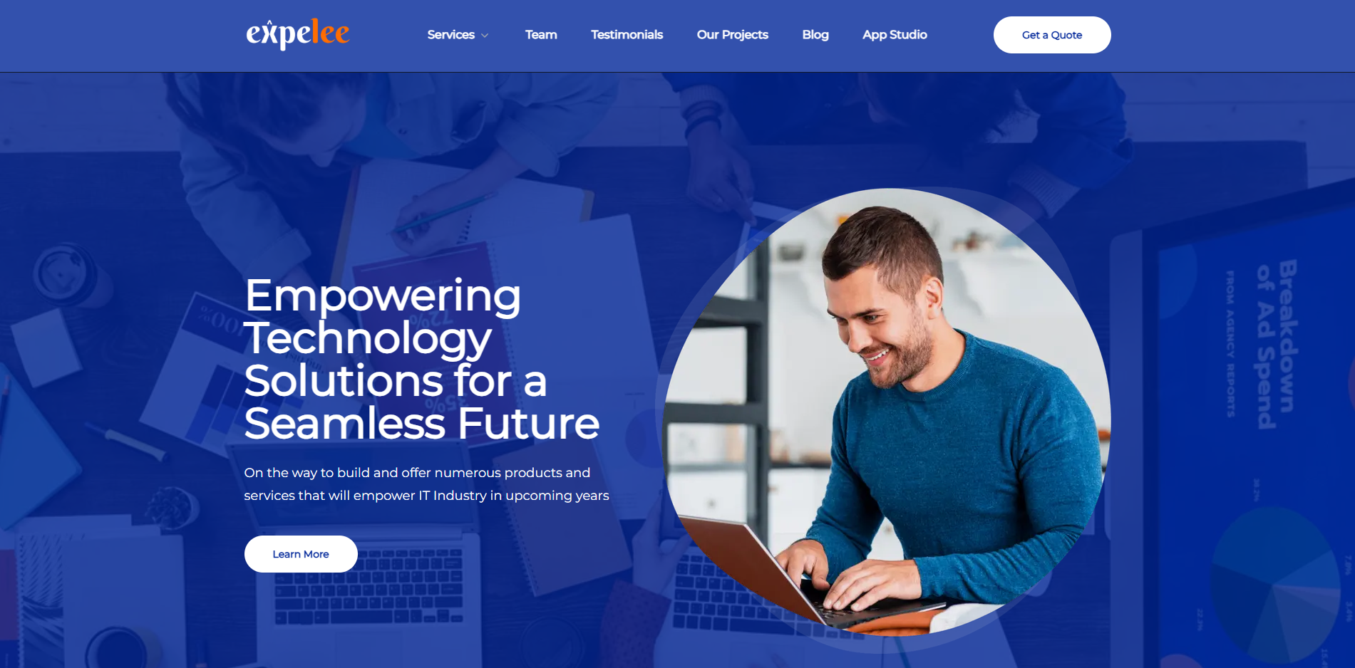 image of website